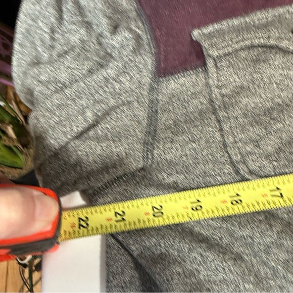 Chor Two-Tone Gray and Purple Hoodie - Picture 10 of 13